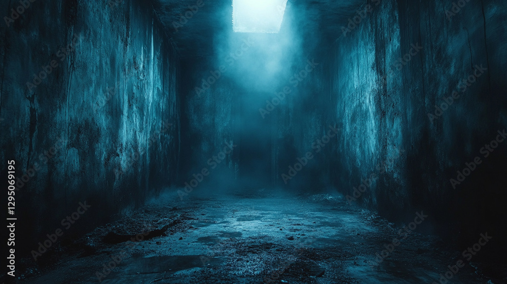 A dark, eerie empty room with walls and ceiling resembling a coal mine, creating a sense of isolation and mystery, symbolizing abandonment, desolation, and hidden histories.
A dark, eerie empty room with walls and ceiling resembling a coal mine, creating a sense of isolation and mystery, symbolizing abandonment, desolation, and hidden histories.