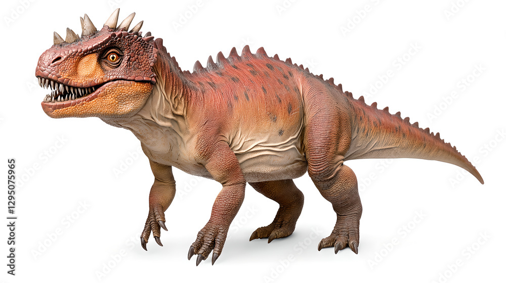 Detailed 3D Model of a Prehistoric Ceratosaurus Dinosaur Detailed 3D Model of a Prehistoric Ceratosaurus Dinosaur