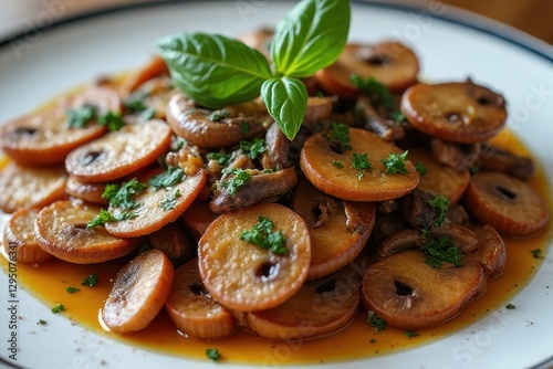 Delectable Mushroom Steak with Rich Sauce Cooking Guide