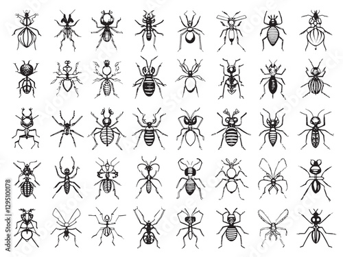 Ant Icon Building Strength Through Unity