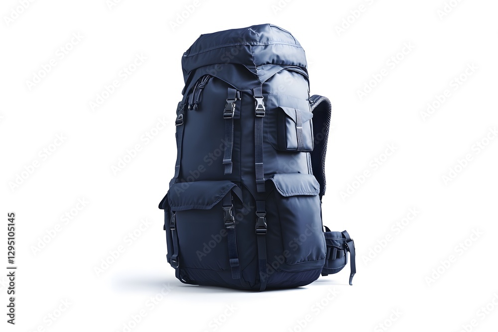 Realistic Backpack with Minimalist, Rugged, and Sporty Variants AI Art Isolated In Clean Background Realistic Backpack with Minimalist, Rugged, and Sporty Variants AI Art Isolated In Clean Background