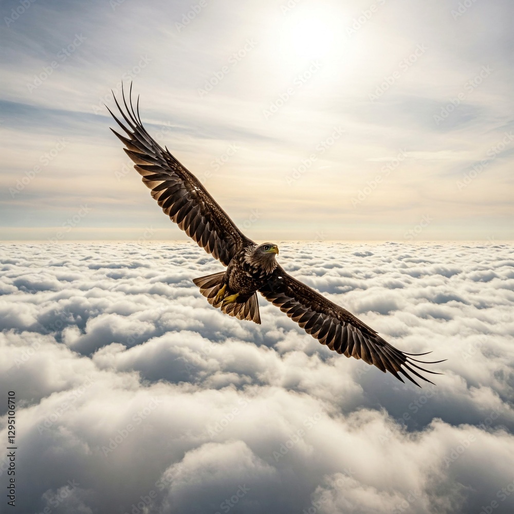 Fototapeta premium eagle in the sky