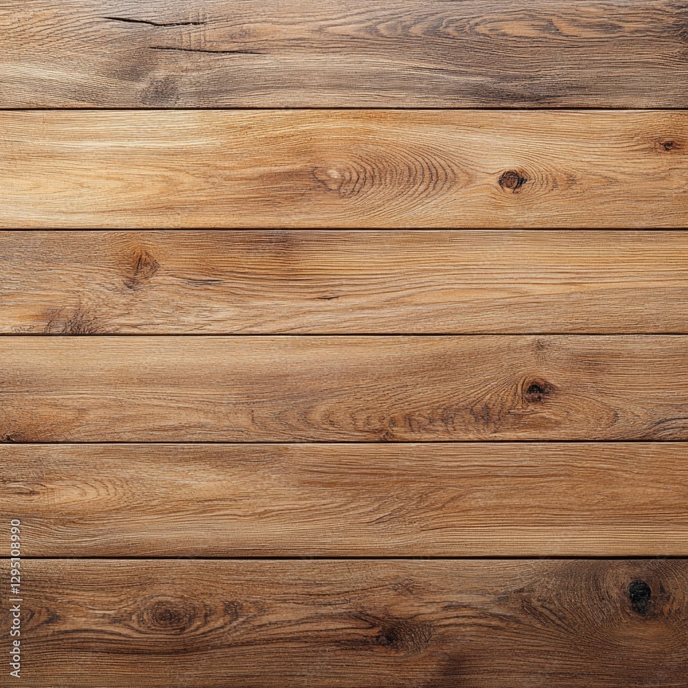 Rustic wooden plank wall with natural grain pattern and warm tones Rustic wooden plank wall with natural grain pattern and warm tones