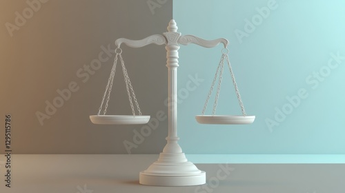 Balanced Scales in Neutral Tones photo