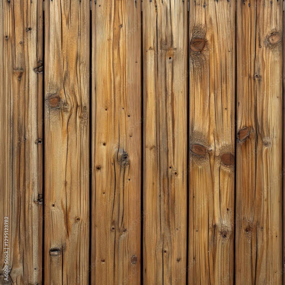 Natural wooden planks texture with vertical grain and knots Natural wooden planks texture with vertical grain and knots