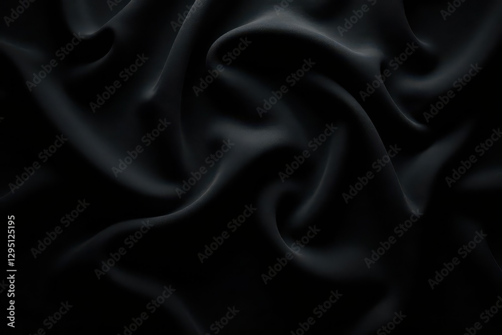 Deep black velvet backdrop, rich texture, elegant sheen, product, premium, cloth Deep black velvet backdrop, rich texture, elegant sheen, product, premium, cloth