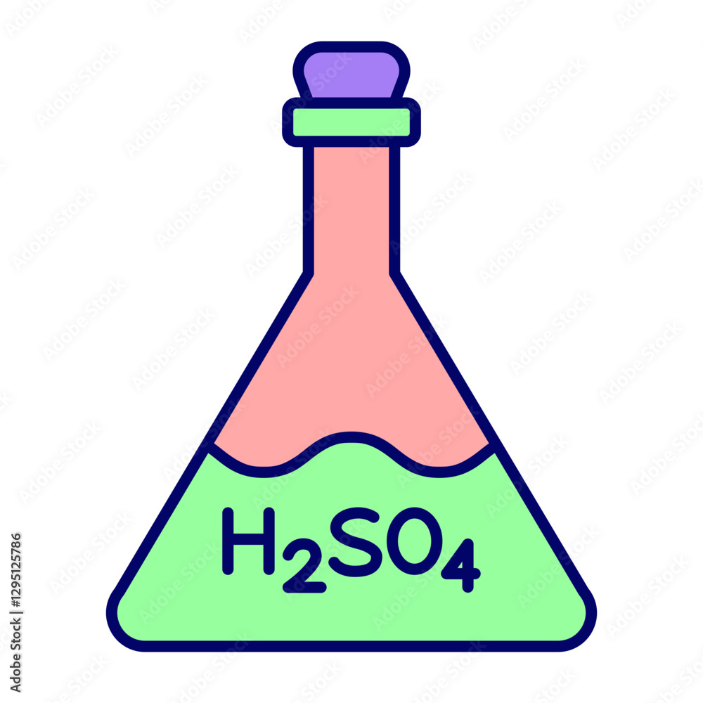 Obraz na plátně Sulfuric Acid