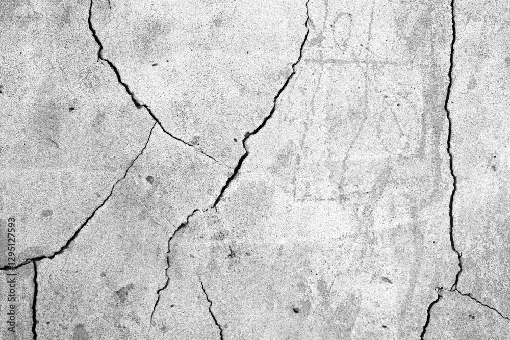 Obraz premium Cracks, the texture of the old surface. Background for design and presentations.