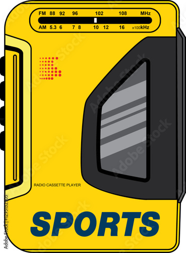Portable Cassette Player