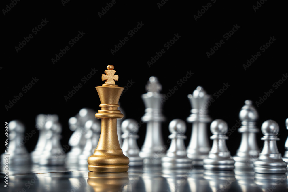 chess board game for ideas and competition and strategy, business success concept chess board game for ideas and competition and strategy, business success concept