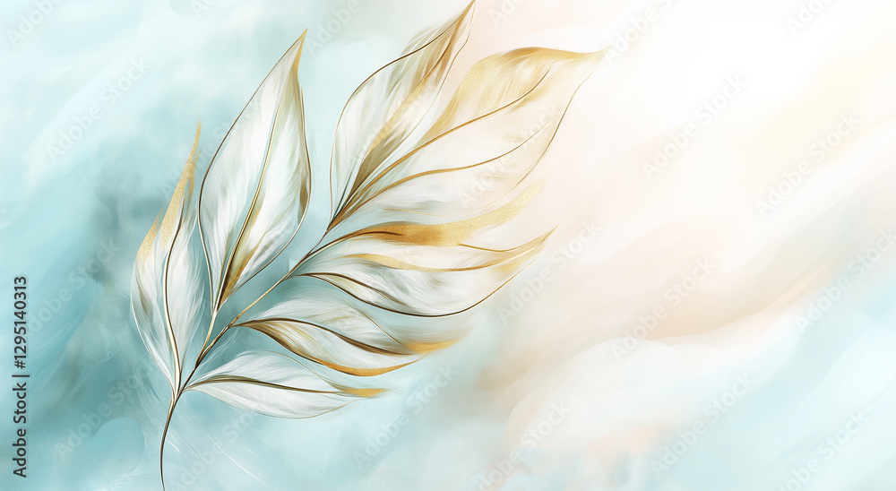 Fototapeta premium green leaves background