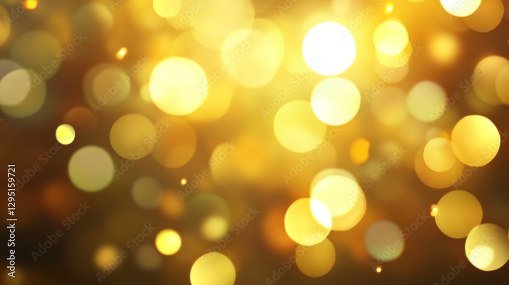 Abstract bokeh lights. Golden, warm, blurred circles, glowing. Abstract bokeh lights. Golden, warm, blurred circles, glowing.