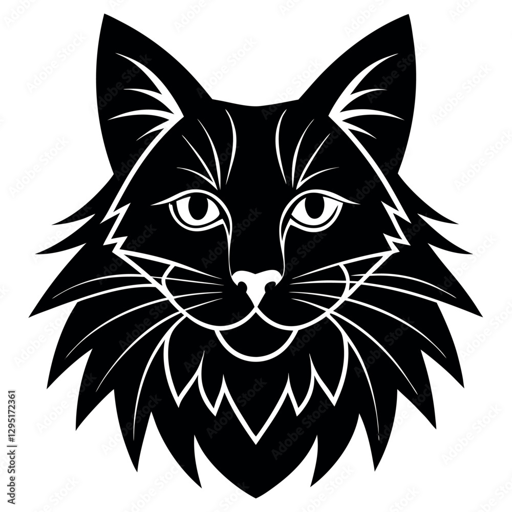 Obraz premium Adobe Illustrator cat Artwork
