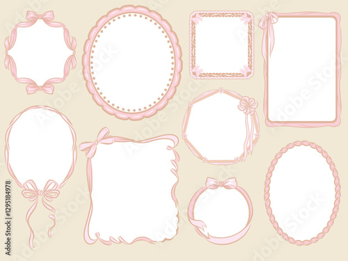 Wallpaper Mural Vector frame vintage style. for content, or image and so on Torontodigital.ca