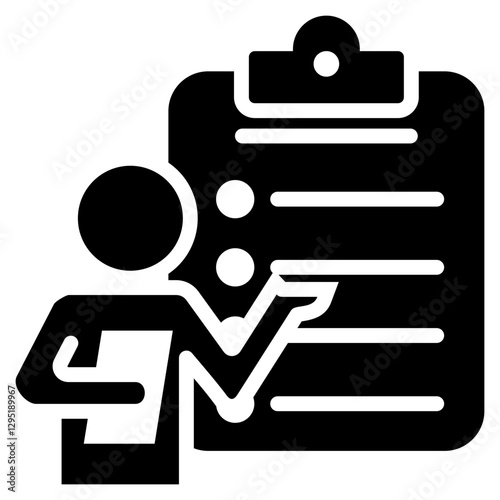 Moderator Glyph Icon