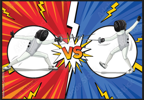 Dynamic Fencing Duel Showdown