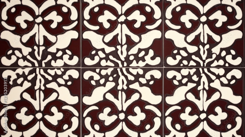Ornate patterned floor tiles Ornate patterned floor tiles