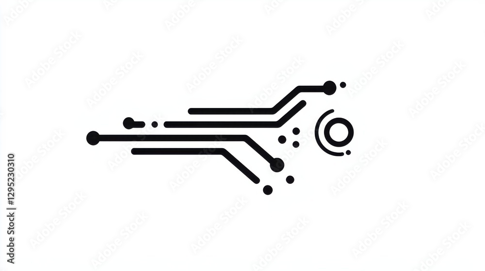 A stylized graphic featuring abstract lines and dots, suggesting a digital or technological theme, possibly representing circuits or data flow. A stylized graphic featuring abstract lines and dots, suggesting a digital or technological theme, possibly representing circuits or data flow.