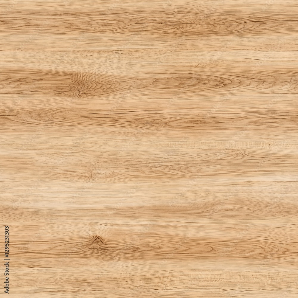 Natural light oak wood texture with subtle grain patterns and smooth surface Natural light oak wood texture with subtle grain patterns and smooth surface