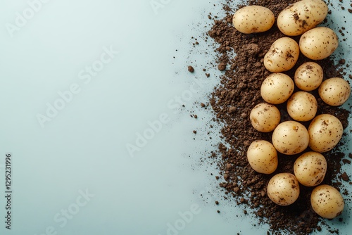 Fresh Potatoes from the Farm