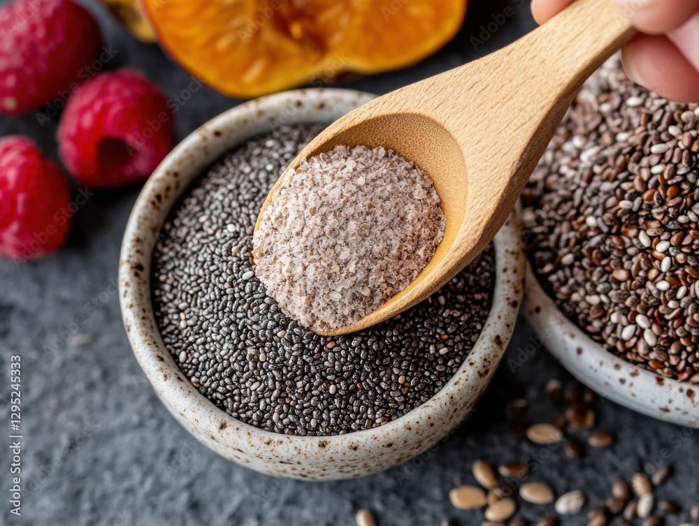Nourish and Thrive Artisanal Chia Seeds in Handcrafted Ceramic - Holistic Wellness, Superfood Nutrition and Mindful Eating Essentials for Modern Health Enthusiasts Nourish and Thrive Artisanal Chia Seeds in Handcrafted Ceramic - Holistic Wellness, Superfood Nutrition and Mindful Eating Essentials for Modern Health Enthusiasts