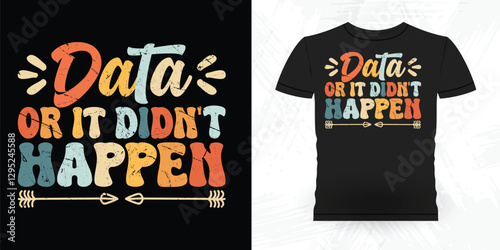 Funny Analyst Behavior Technician Vintage Behavior Therapist T-shirt Design