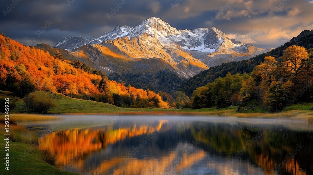 Obraz premium lake in the mountains