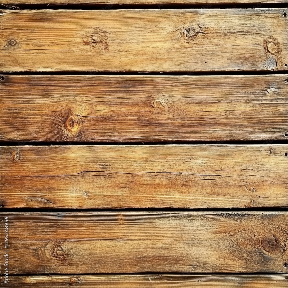 Rustic wooden plank texture background with natural grain details Rustic wooden plank texture background with natural grain details