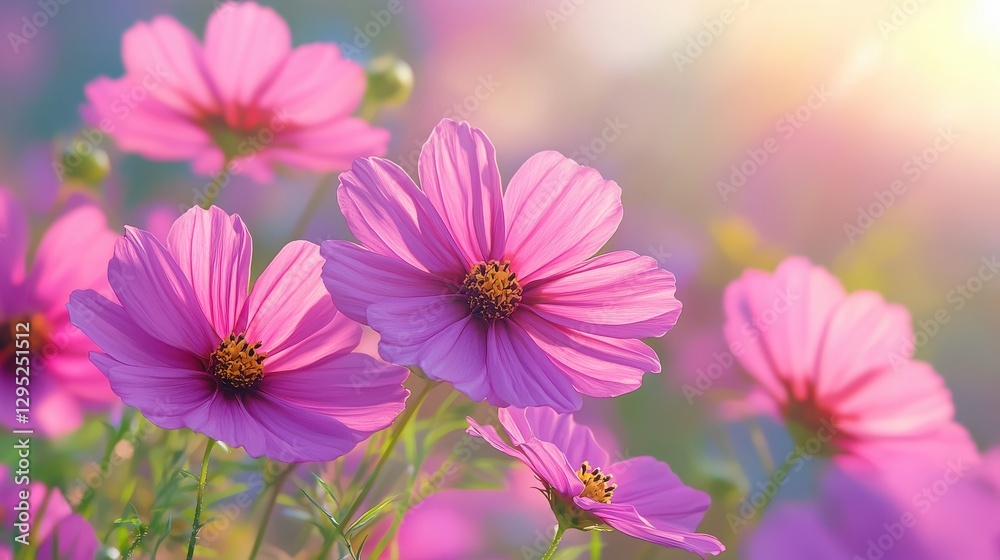 Close-up of delicate pink flowers capturing their intricate details and natural beauty against a soft background Close-up of delicate pink flowers capturing their intricate details and natural beauty against a soft background