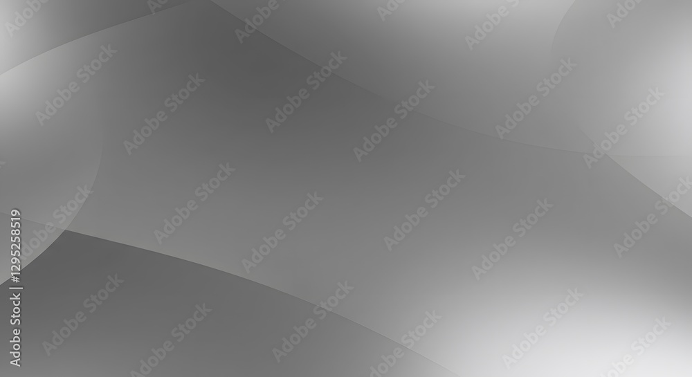 Abstract Gray Background with Smooth Curves and Subtle Light Gradient Abstract Gray Background with Smooth Curves and Subtle Light Gradient