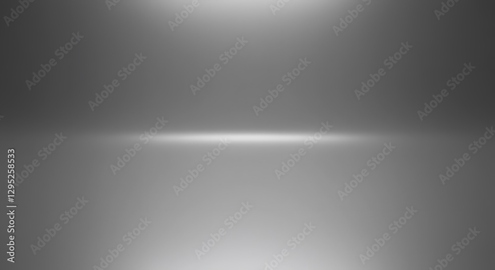 Abstract Gray Gradient Background with Central Light for Product Display Abstract Gray Gradient Background with Central Light for Product Display