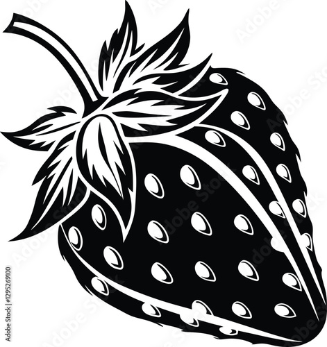 Fruitful Designs: Strawberry Logo Collection