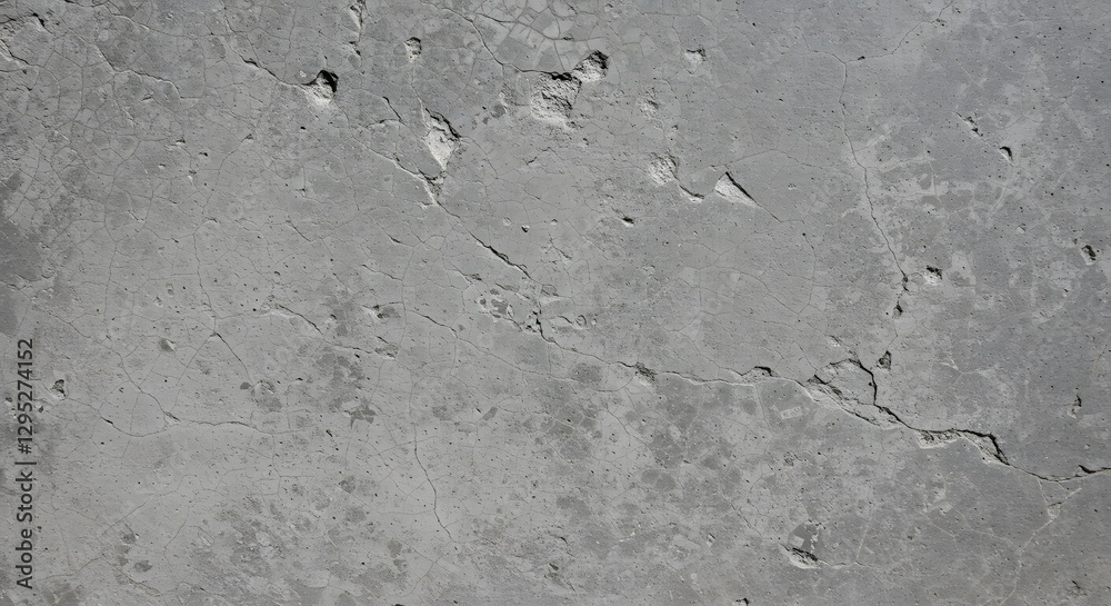 Gray Concrete Surface with Cracks and Imperfections for Texture Background Gray Concrete Surface with Cracks and Imperfections for Texture Background