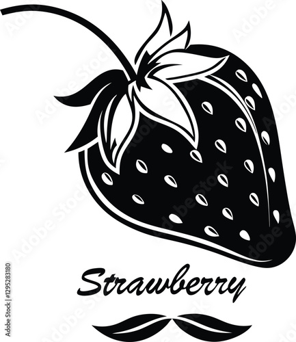 Scarlet Symbols: Unique Strawberry Logos