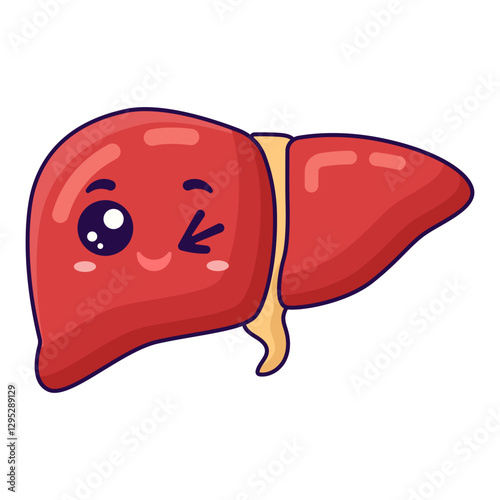 cute liver organ