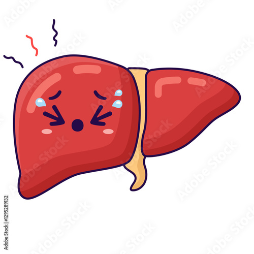 cute liver organ