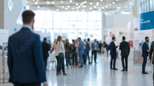 Blurred Business Gathering:...