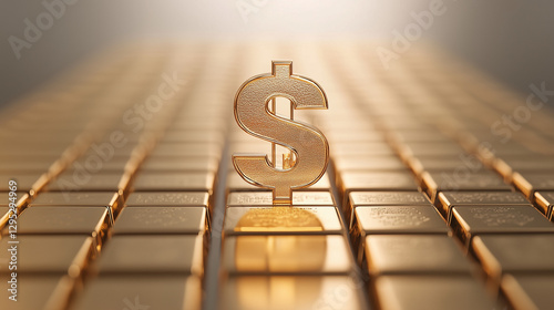 Golden Dollar: A radiant, g...