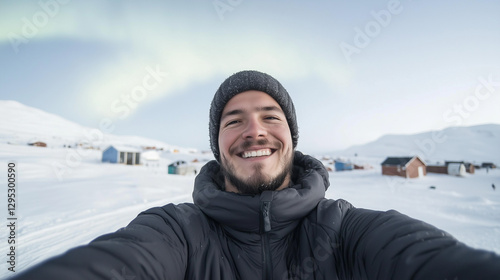 Self-Portrait in the Arctic...