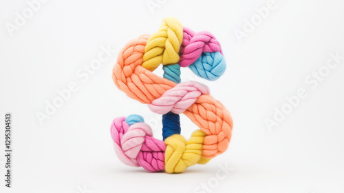 Colorful Rope Letter: A vib...