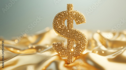 Golden Dollar: A shimmering...