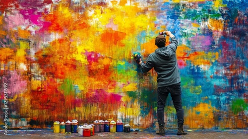 Street Art Mural Creation