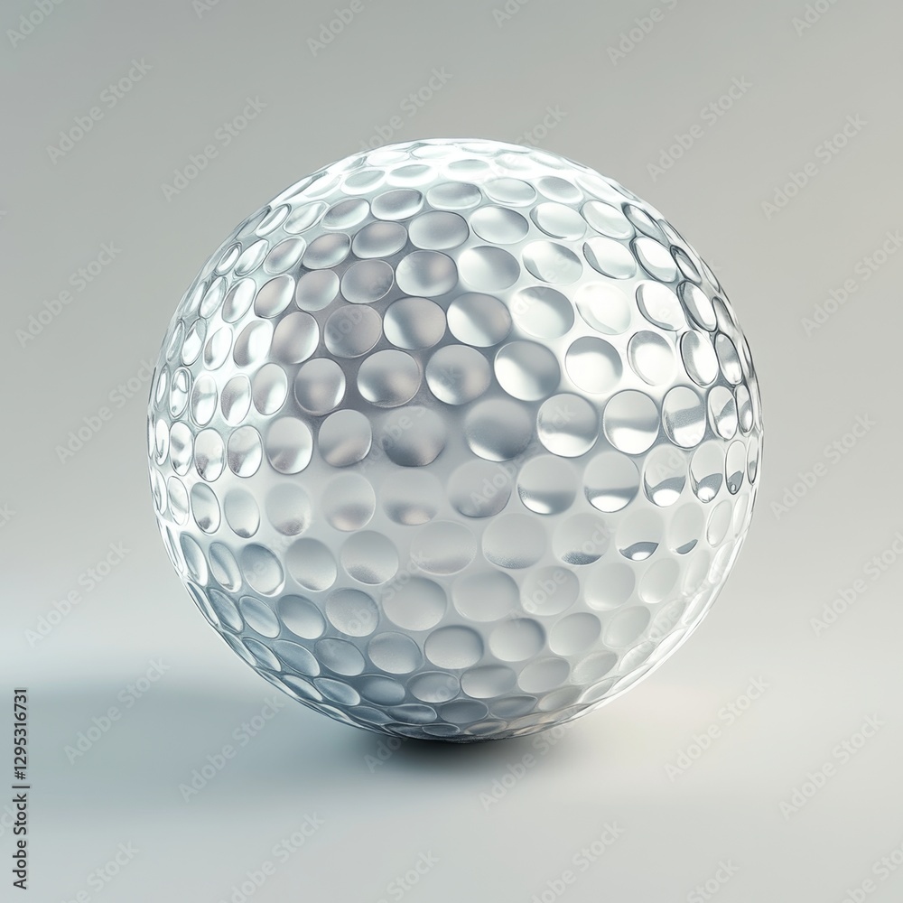 Detailed 3D Golf Ball Marker Icon with Intricate Design Features Detailed 3D Golf Ball Marker Icon with Intricate Design Features