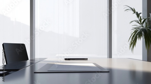 Wallpaper Mural Executive departures with a personal letter on the desk. Featuring leadership change and career shift Torontodigital.ca