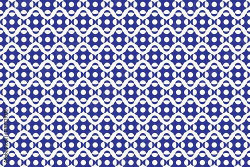 Blue creative with circular effect shapes repeated object pattern background banner design.