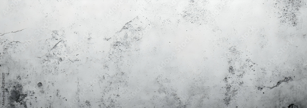 Fototapeta premium Detailed close-up of a weathered white wall with textures, cracks, and imperfections adding depth and character, suitable for background or graphic design applications.
