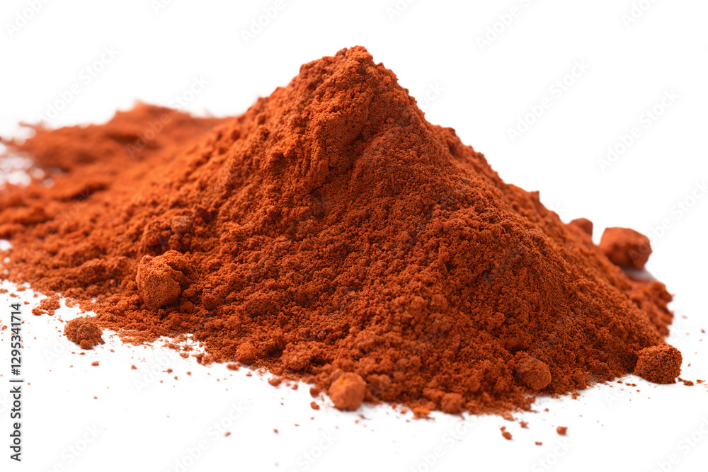 pile of Chili Powder isolated on transparent background pile of Chili Powder isolated on transparent background