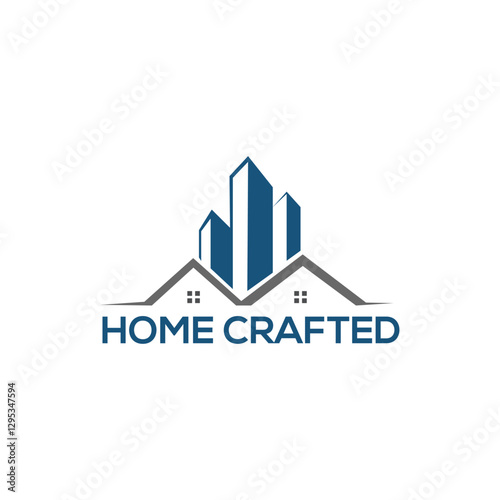 Real estate Template logo design vector.