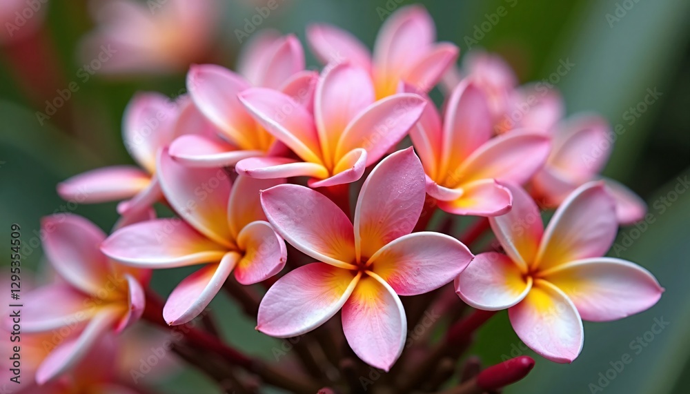 Fototapeta premium frangipani plumeria flower