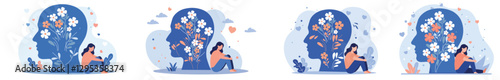 Mental Well-being and Emotional Growth Concept
